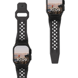 UAG | 194158117236 | UAG Apple Watch 49/45/44/42 Monarch Strap - Black/Black Titanium