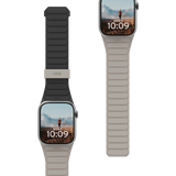 UAG | 194161114036 | UAG Apple Watch Pathfinder Strap 49mm/45mm/44mm/42mm - Black/Titanium