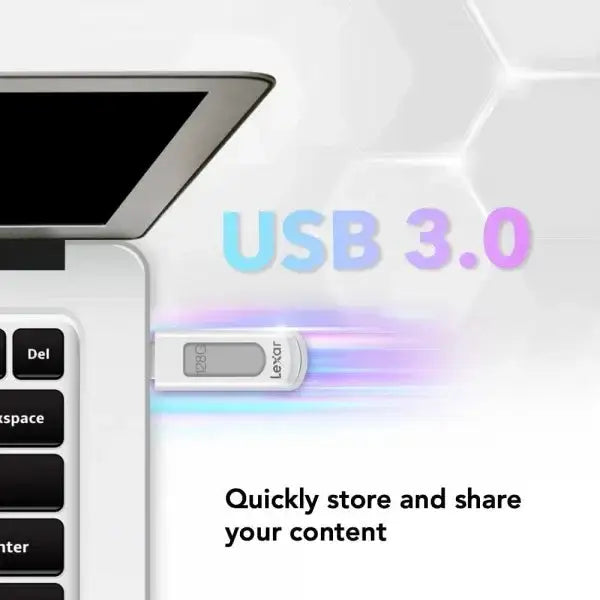 Lexar® JumpDrive® V100 USB 3.0 flash drive , 128GB (LJDV100-128ABGY) - GulfStore.com