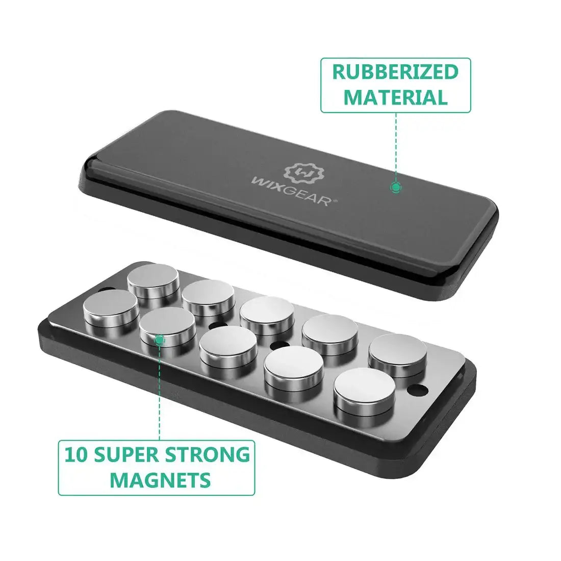 WIXGEAR Magnetic Multi-Funcion Mount , Car Mount Holder – Black - GulfStore.com