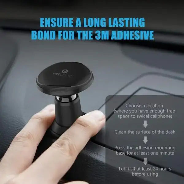 Wizgear Magnetic Metal Car Mount - GulfStore.com