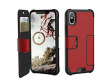 UAG iPhone XS Metropolis Case - Magma/Silver - GulfStore.com
