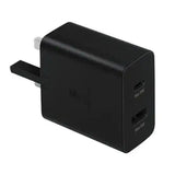 EP-TA220NBEGGB | SAMSUNG Power Adapter Duo 35W | USB-C Port | USB-A Port - GulfStore.com