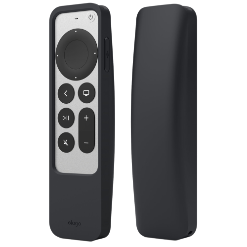 Elago Apple TV Siri Remote R5 2021 Case ER5-21-BK (AirTag Compatible)