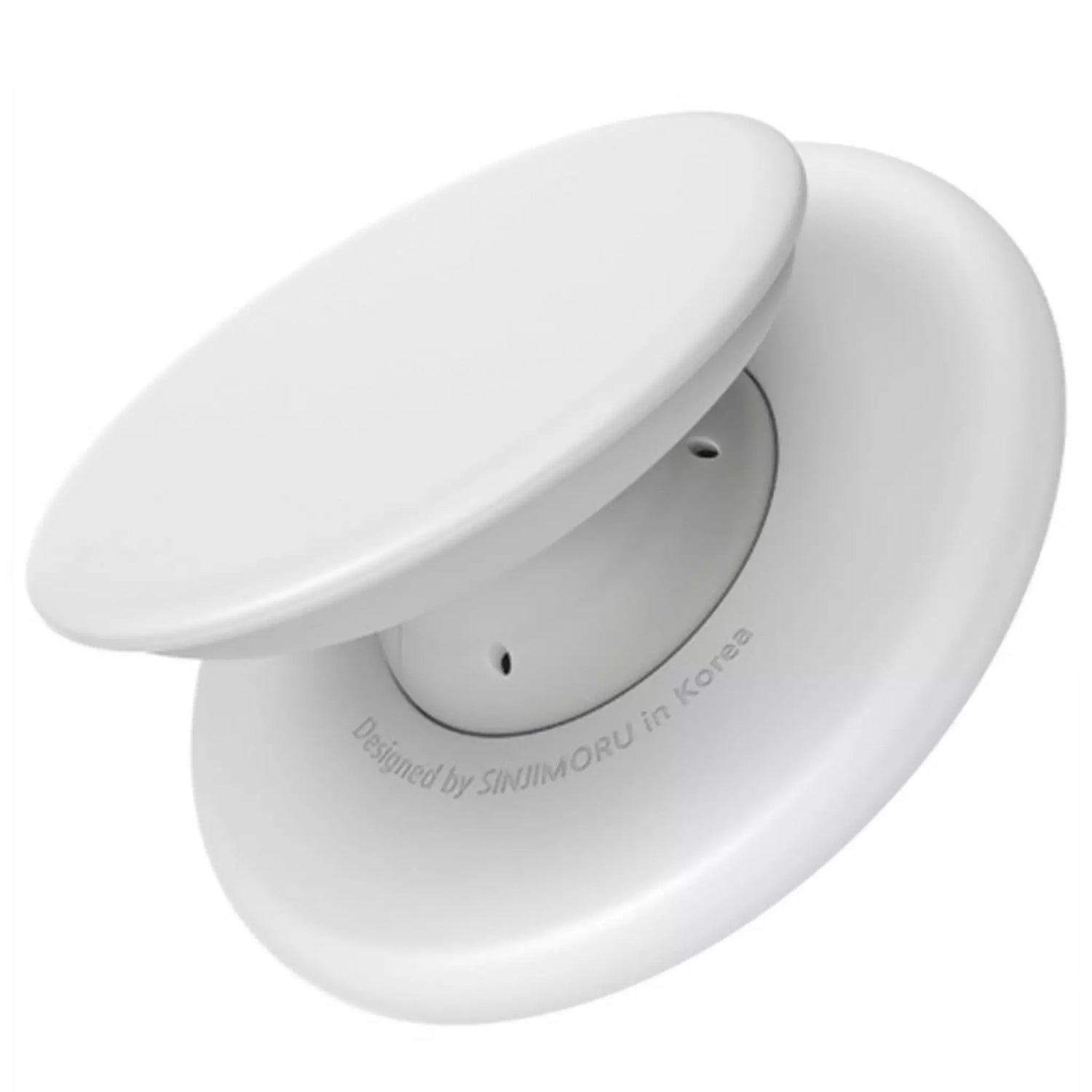 Sinjimoru | SMA-TOK-TAP-WT | Sinjimoru M-Tap Tok Phone Grip Magnetic Silicone