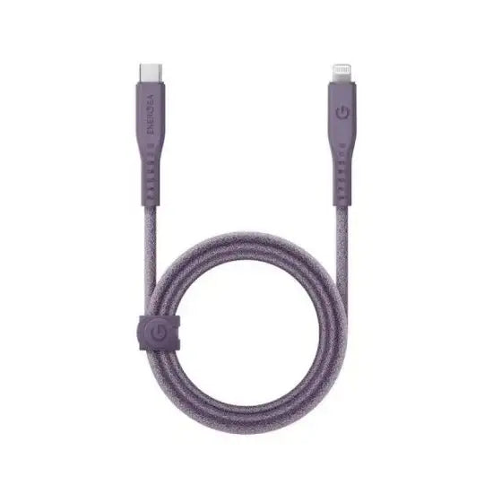 ENERGEA FLOW USB-C TO LIGHTNING CABLE 1.5M - PURPLE - GulfStore.com
