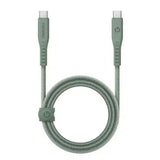 ENERGEA FLOW USB-C TO USB-C CABLE 1.5M - GREEN - GulfStore.com