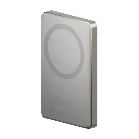 ENERGEA ALUPAC AIR, 10000MAH ULTRA LIGHT ALUMINIUM MAGSAFE COMPATIBLE POWER BANK - NATURAL - GulfStore.com