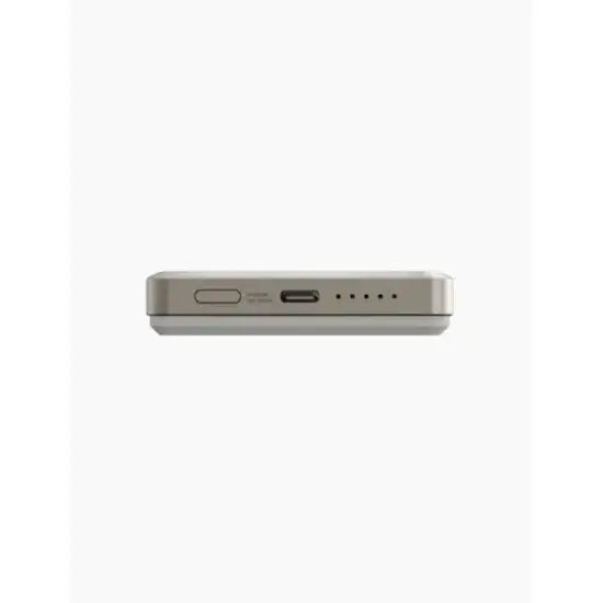 ENERGEA ALUPAC AIR, 10000MAH ULTRA LIGHT ALUMINIUM MAGSAFE COMPATIBLE POWER BANK - NATURAL - GulfStore.com