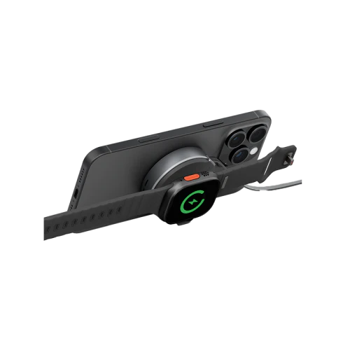 MAG-DUOARC-GUN | ENERGEA Magduo Arc | 2-In-1 Phone And Apple Watch Charger With Retractable Cable| Gun - GulfStore.com