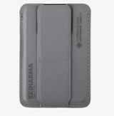 SKINARMA MAG-CHARGE CARD HOLDER WITH GRIP STAND - KADO Grey - GulfStore.com