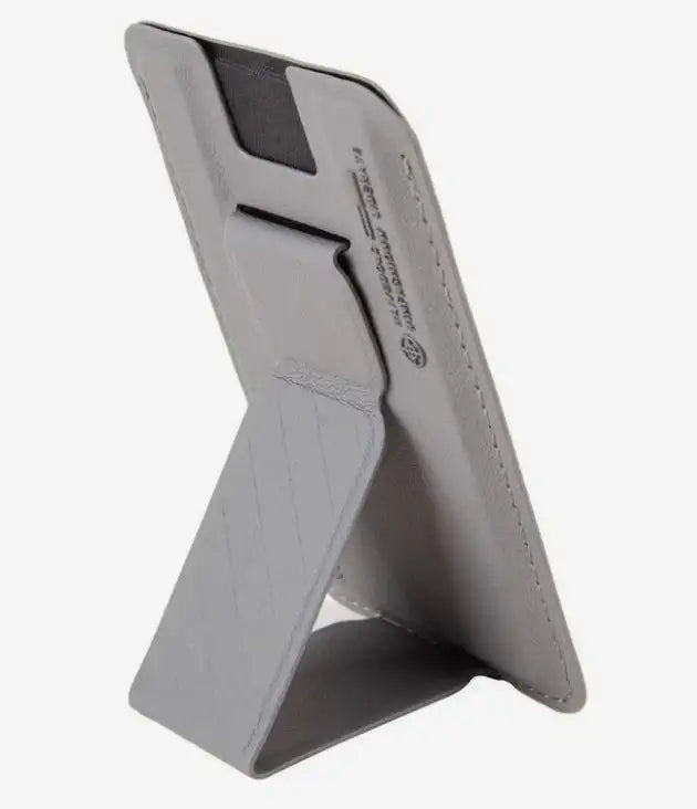 SKINARMA MAG-CHARGE CARD HOLDER WITH GRIP STAND - KADO Grey - GulfStore.com