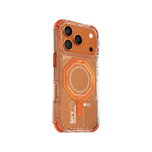 SkinArma |SK-2025IPP6.9-MGMA-ORG| Magma Mag Safe Case | For IPhone 17 Pro Max , 6.9