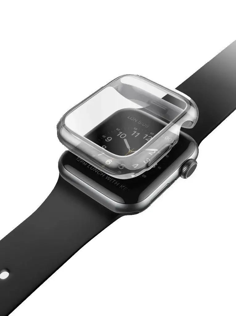 Uniq Garde Hybrid Case for Apple Watch 44mm - Smoked Grey - GulfStore.com