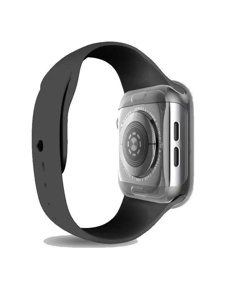 Uniq Garde Hybrid Case for Apple Watch 44mm - Smoked Grey - GulfStore.com