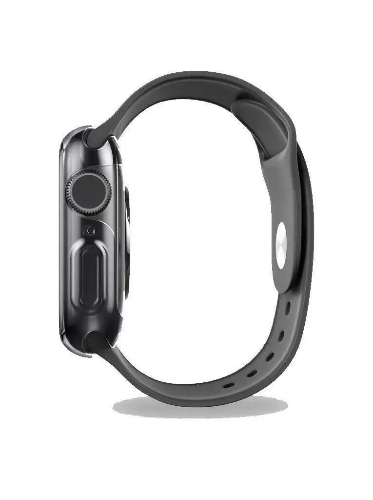 Uniq Garde Hybrid Case for Apple Watch 44mm - Smoked Grey - GulfStore.com