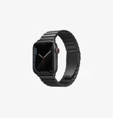 Uniq Strova Apple Watch 44mm/42mm band - Black - GulfStore.com
