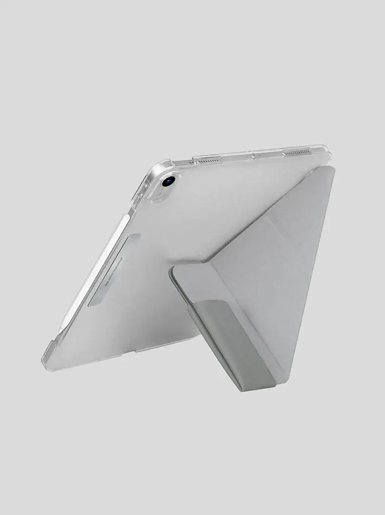 Uniq Camden Case for iPad 10.9-inch 2020 Antimicrobial - Fossil Grey - GulfStore.com