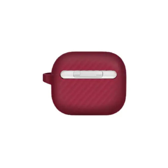 Uniq Vencer Silicone Hang Case for Airpods 3 - Burgundy Maroon - GulfStore.com