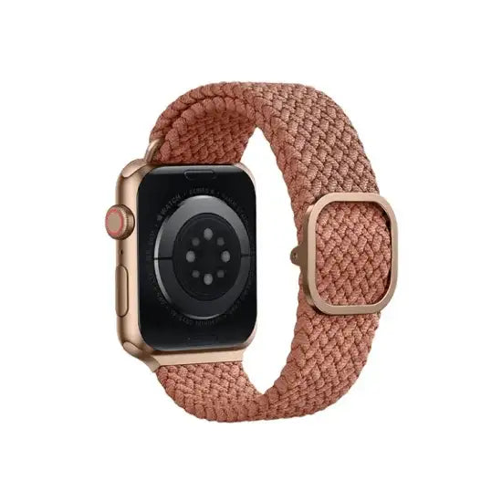 UNIQ ASPEN BRAIDED WATCH STRAP FOR APPLE WATCH 44/42MM - GRAPEFRUIT PINK - GulfStore.com