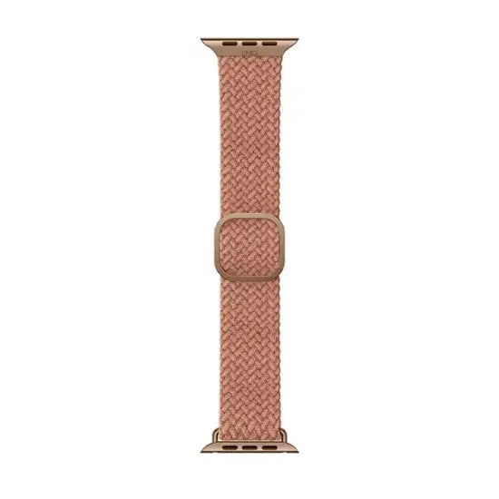 UNIQ ASPEN BRAIDED WATCH STRAP FOR APPLE WATCH 44/42MM - GRAPEFRUIT PINK - GulfStore.com