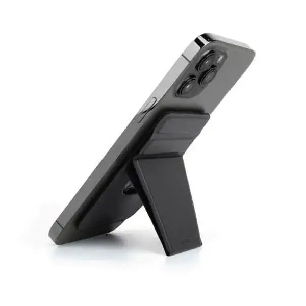 UNIQ LYFT Magentic Snap-On Stand And Card Holder - Black - GulfStore.com