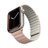 Uniq Revix Reversible Magnetic for Apple Watch Strap 38/40/41mm Blush - Pink/Beige - GulfStore.com