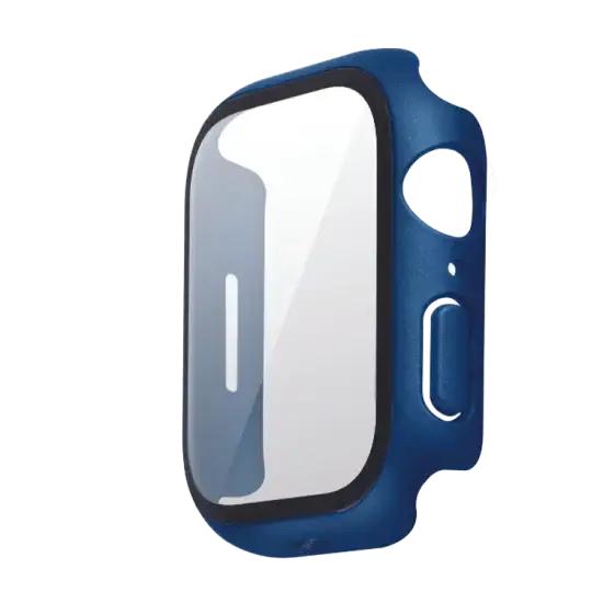 Uniq Legion Case With Screen Protection for Apple Watch 45mm - Cobalt Blue - GulfStore.com