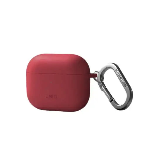 Uniq Nexo Silicone Hang Case with Sports Ear Hooks for Airpods 3 - Coral - GulfStore.com