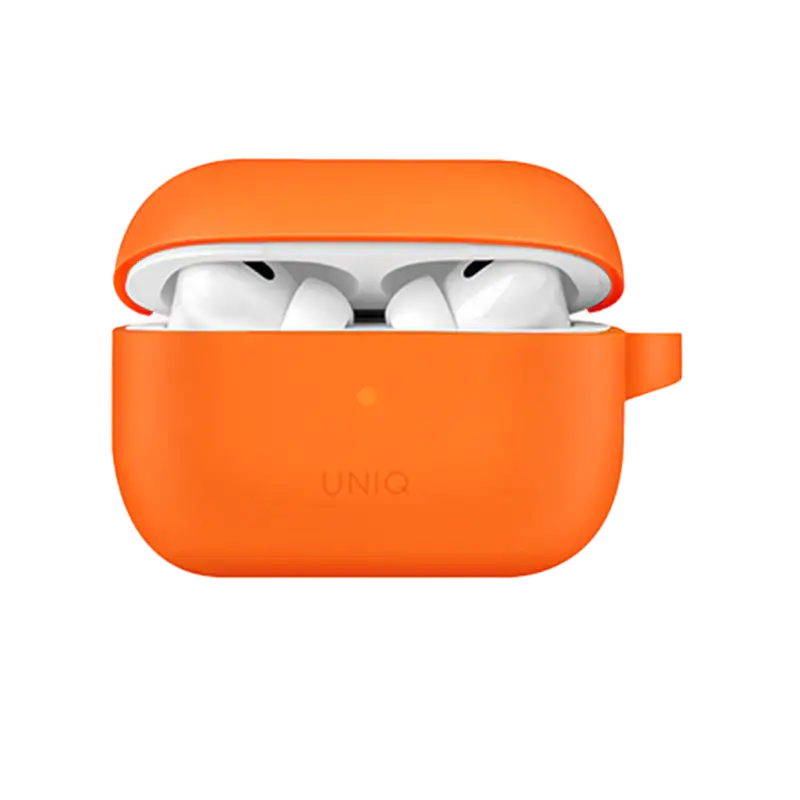 UNIQ VENCER AIRPODS PRO 2ND GEN (2022) SILICONE HANG CASE – BURNT ORANGE - GulfStore.com