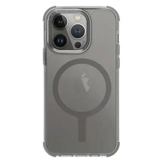 UNIQ HYBRID IPHONE 15 PRO MAGCLICK CHARGING COMBAT (AF) - FROST GREY - GulfStore.com
