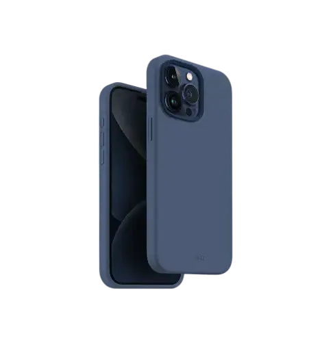 Uniq Hybrid Iphone 15 Pro 6.1 Magclick Charging Lino Hue - Navy (Blue) - GulfStore.com