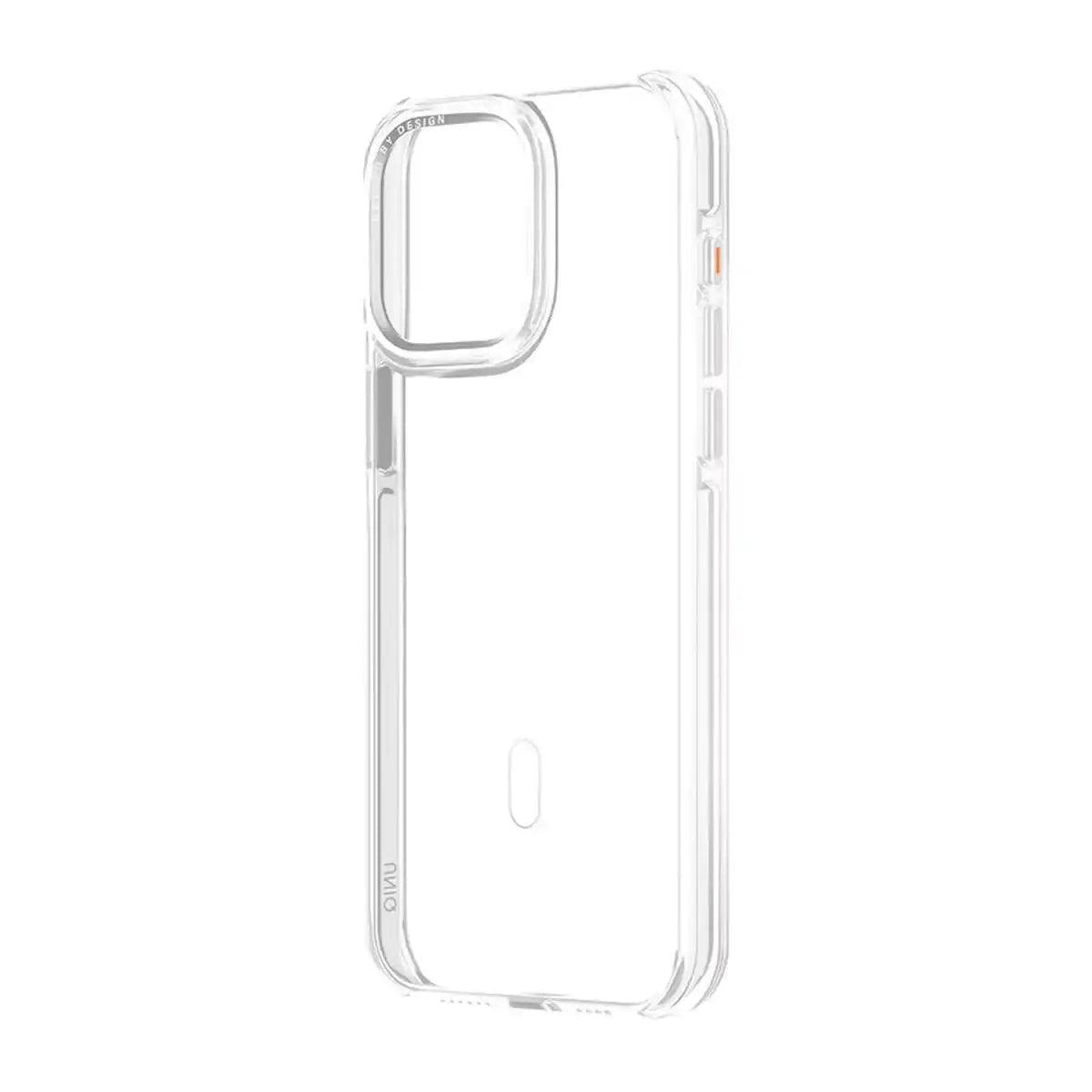 Uniq Calio MagClick Magnetic Charging Case For iPhone 15 Pro Max - Nude Transparent - GulfStore.com
