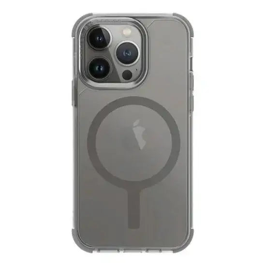 UNIQ HYBRID IPHONE 15 PRO MAX MAGCLICK CHARGING COMBAT (AF) - FROST GREY - GulfStore.com