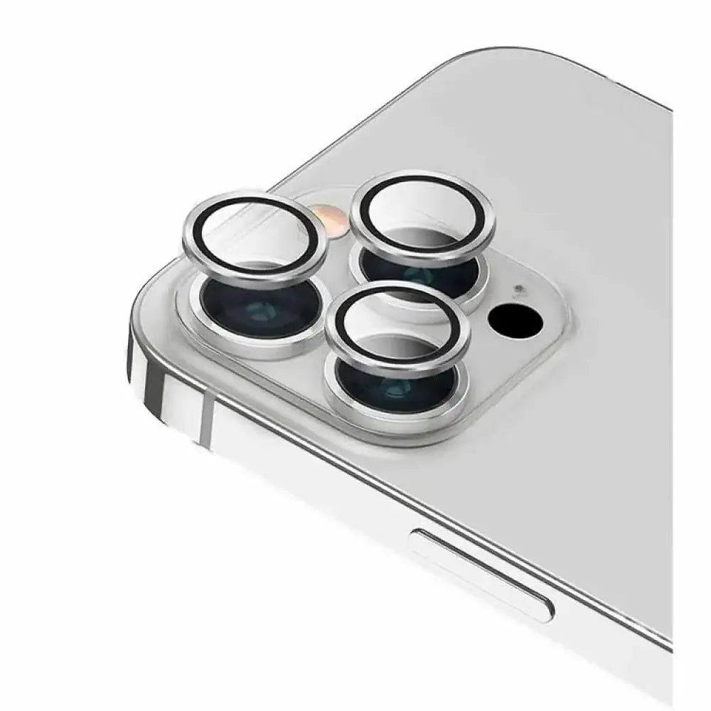 UNIQ OPTIX IPHONE PRO (2023) 6.1 ALUMINIUM CAMERA LENS PROTECTOR - STERLING (SILVER) - GulfStore.com