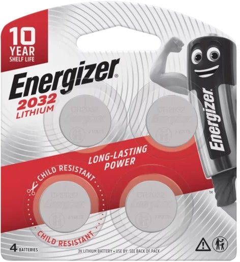 Energizer Watch battery 4*2032