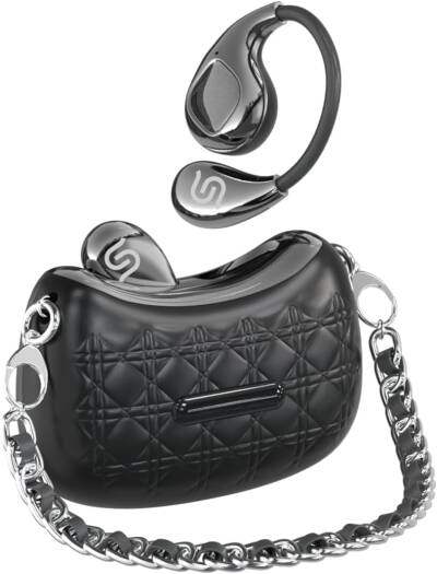 PD-STWLEP052-BK , Porodo Soundtec Hand Bag Enc Earbuds -TYPE-C -Black - GulfStore.com