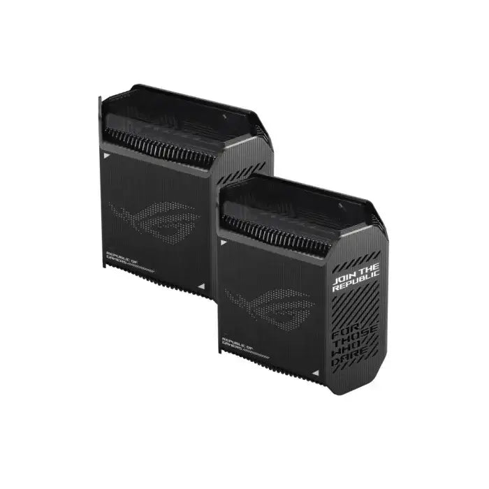 ROG Rapture GT6 WiFI 6 Tr-Band Gaming Mesh System ( Pack of 2) - Black Color - GulfStore.com