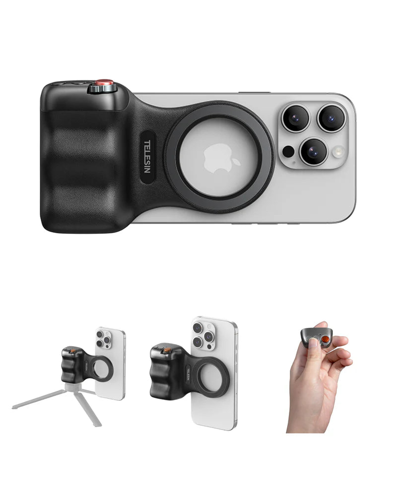 Telesin Fun Shot Magnetic Grip2 (Black)