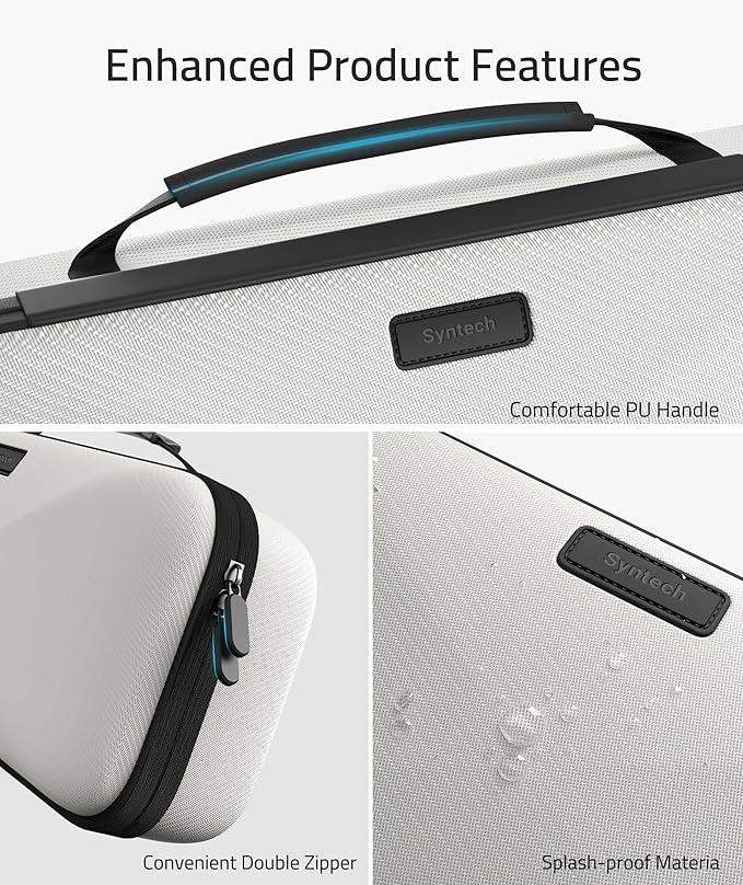 SYNTECH HARD CARRYING CASE FOR ASUS ROG ALLY - WHITE - GulfStore.com