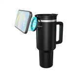 Porodo Lifestyle Hydrate & Hold Magnetic Mount 40oz Insulated Tumbler(PD-LFST147-BK) - GulfStore.com