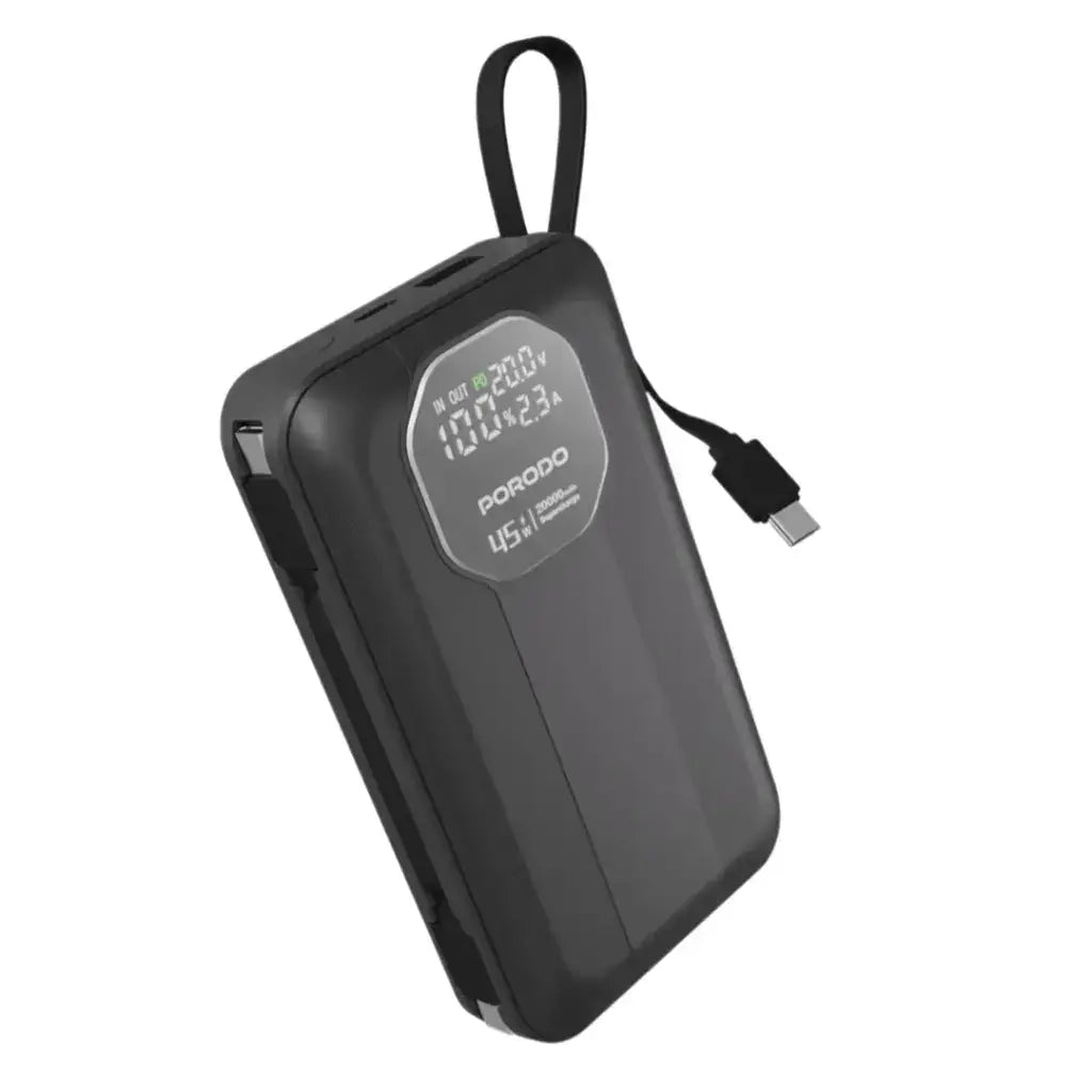 Porodo 20000mAh Power Bank(PD-PBFCH081-BK) - GulfStore.com