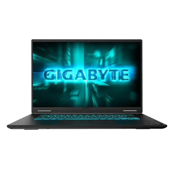 GIGABYTE GAMING A16 Gaming Laptop, Intel Core i7-13620H Processor, 16GB DDR5 Ram, 1TB SSD NVMe, RTX 5060 8GB VGA, 16’’ FHD+ 165Hz IPS Display, 1-zone RGB Backlit Keyboard (Arabic / English), Windows 11 Home - Black