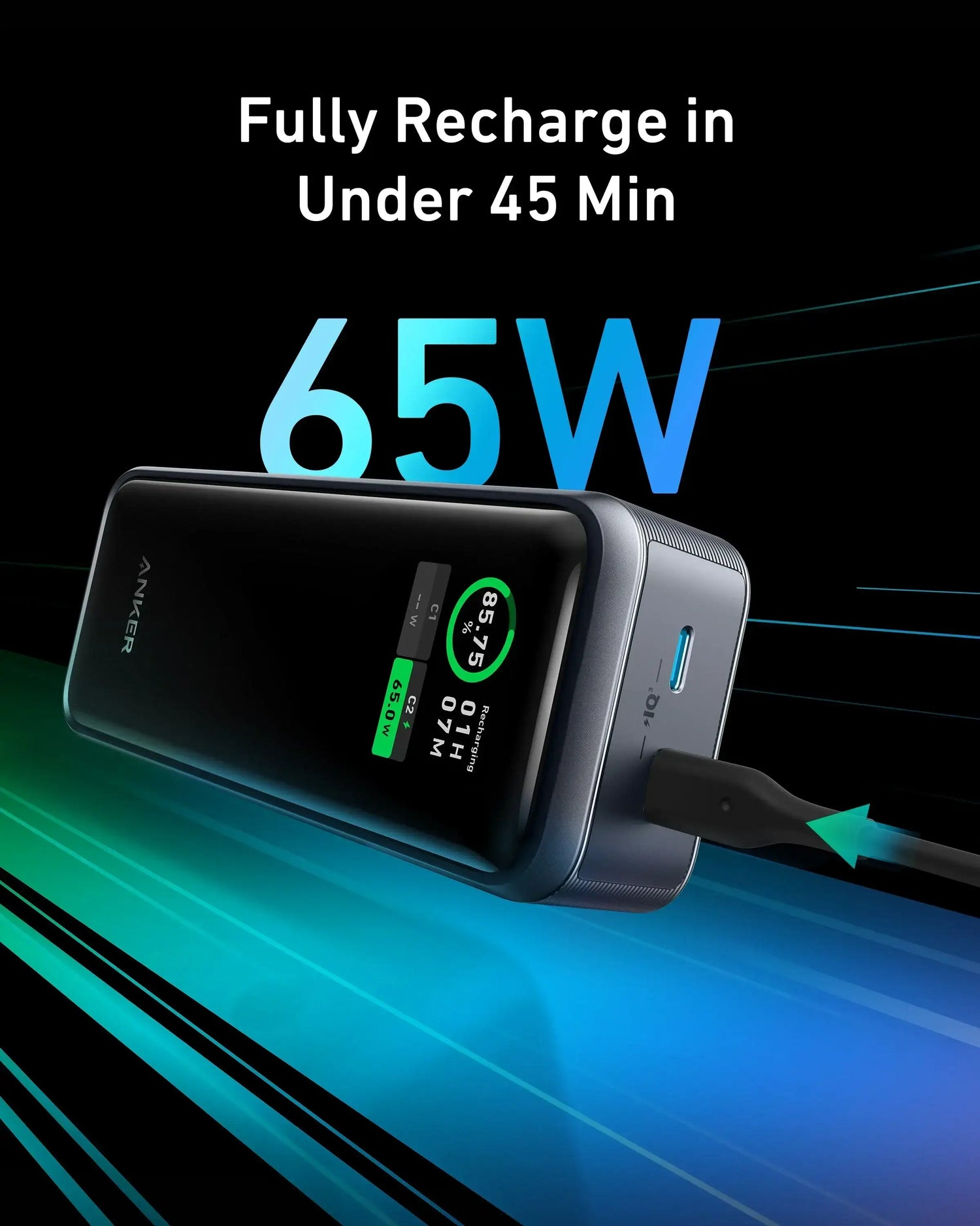 Anker Prime 12000mAh Power Bank 130W A1335 - GulfStore.com