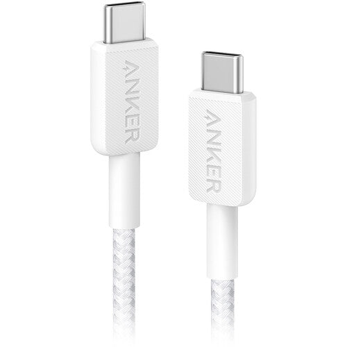 A81F5H21 | Anker 322 USB-C Cable | 3ft / 0.9 M | 60W | White