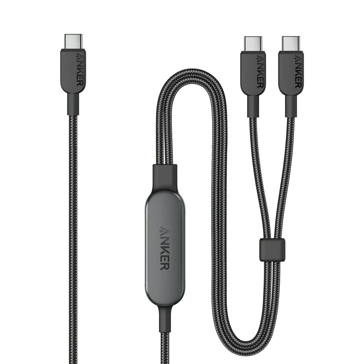Anker 2-in-1 USB-C to USB-C Cable 140W (1.2m/4ft) -Black - GulfStore.com