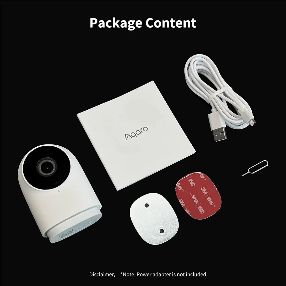 Aqara CH-C01 Camera Hub G2H Pro 1080p Indoor Security Camera, IR Night Vision, Two-Way Audio, White -| AC009GLW01 - GulfStore.com
