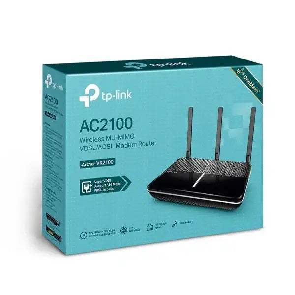 TP-Link AC2100 Wireless MU-MIMO VDSL/ADSL Modem Router - GulfStore.com