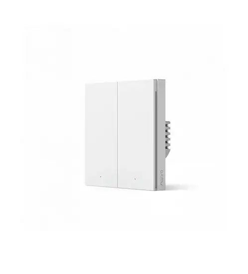 Aqara Smart Wall Switch H1(No Neutral, Double Rocker) - with installation | AK074EUW01 - GulfStore.com