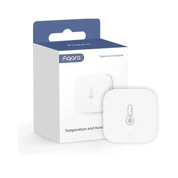 Aqara Temperature and Humidity Sensor Remote Monitoring, Wireless Thermometer Hygrometer | AS008UEW01 - GulfStore.com